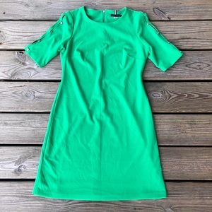 Tommy Hilfiger size 4 business dress super cute green